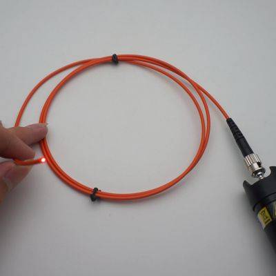 ST大芯径耐高温电弧光应用光纤线